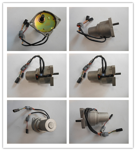 24V Throttle Motor Excavator Spare Parts SK200-6E SK230-6E SK210-6E SK250-6E 20800002F1