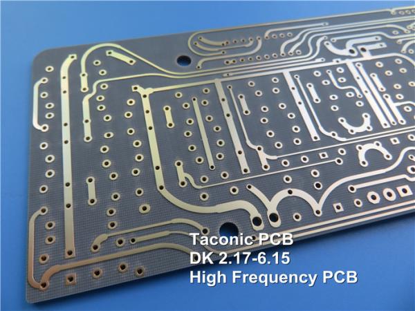 Quality Taconic High Frequency PCB Built on TLX-9 62mil 1.575mm With Immersion Silver for Mixers, Splitters, Filters & Combiners for sale