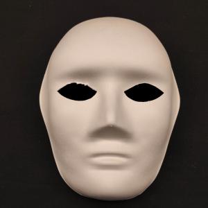 China Customized white plant fiber sugarcane pulp masks by pulp molding manufacturers. These masks are suitable for children to doodle and paint on. They are environmentally friendly and biodegradable. on sale
