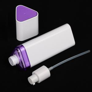 Hot Stamping Cosmetic Packaging Sets Triangular Violet Serum