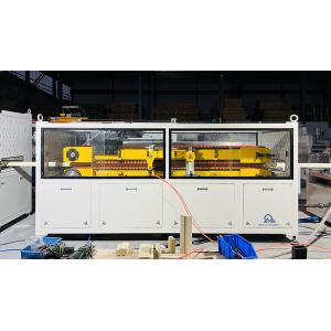 38CrMoALA Screw Material WPC Solid Door Frame Extrusion Line For Door Production