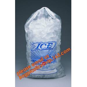 ICE BUCKET LINERS, FDA APPROVED, CLEAR BAG FOR GREAT DISPLAY, HEAVY DUTY, TUFF