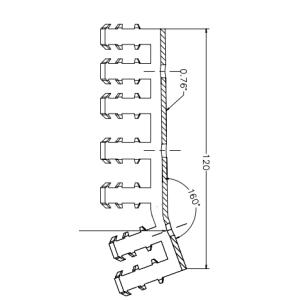 Wholesale Femoral Component Conical 150 mmm with throcanteric head from china suppliers