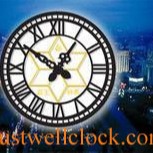 Quality Analog slave clocks 50cm 60cm 100cm 120cm 150cm 200cm diameter with minute hour second hand Westminster chime sound for sale