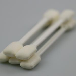 Double Rectangle Foam Head White PP Handle for Printer and Plotter Cleaning