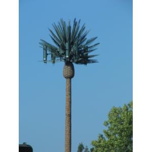 Single pole GSM Camouflaged Pine Tree Cell Tower