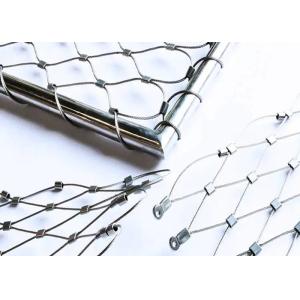 Wholesale Safety Non Rusting Stainless Steel Wire Rope Mesh for Aviary Netting and Animal Enclosures from china suppliers
