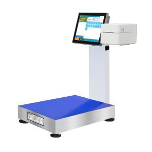 SOHE Touch Screen Printing Artificial Intelligence Computer Scale with Blue