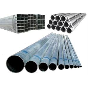 KS Certified Galvanized Round Pipe for Construction Materials