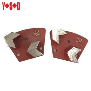 Trapezoid Concrete Diamond Tools Three Arrow Seg Segment Thickness 10mm