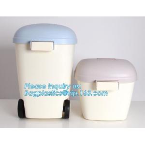 Pet Food Large Container Dog Cat Animal Storage Bin Dry Feed Seed 30L Containers