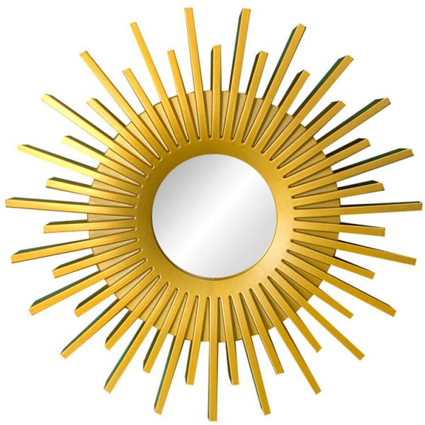 Multi-Functional Modern Gold Round Mirror Wall Art Home Office Decoration