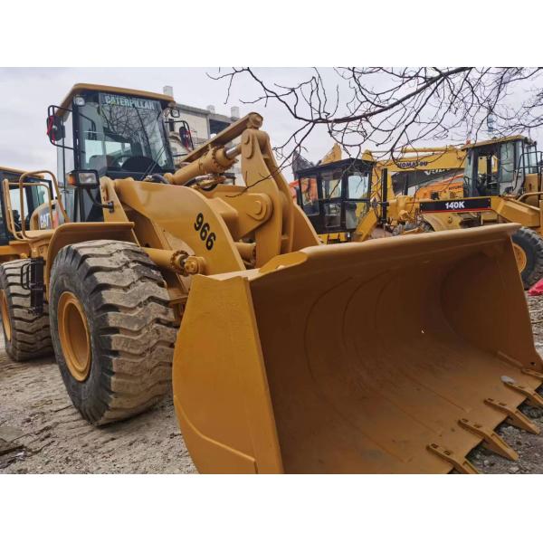 Bucket Wheel Loader Used Caterpillar 966H with Fully Hydraulic System and Strong Power