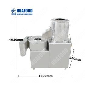 Fully Automatic Potato Peeler And Slicer Machine