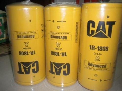 In Line Engine Oil Filter Yellow Caterpillar Oil Filters 1r-0716 1r-1808 275