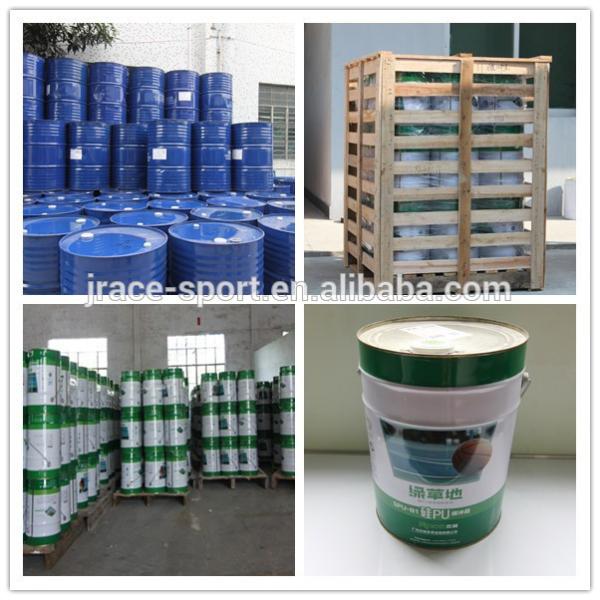 IAAF Certified Polyurethane Track Surface , Running Track Surface Material