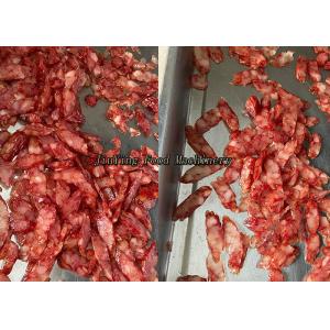 1000KG/H Adjusted 60mm Cooked Meat Sausage Slicer