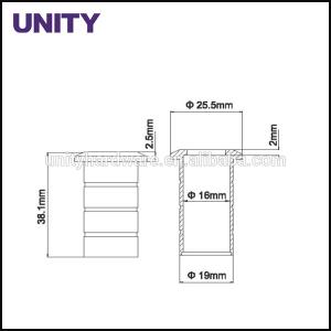 Dust Proof Socket Door Hardware Fitting for Flush Bolt Easy Fixing