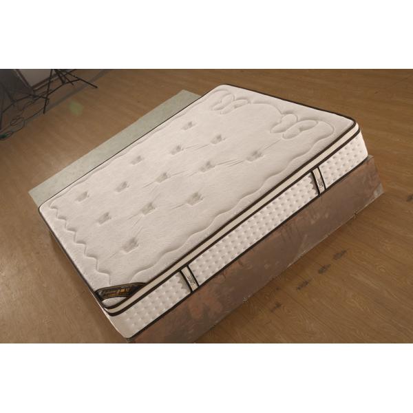 Quality Royal Pocket Sprung Double Mattress / Latex Foam Roll Pack Mattress for sale