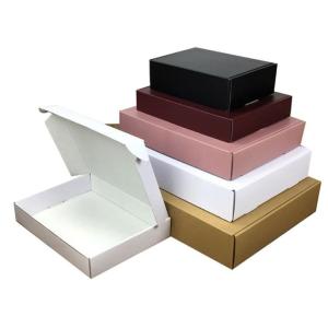 128g Thickness 2.5mm Custom Delivery Box , 2000GSM Apparel Shipping Boxes T