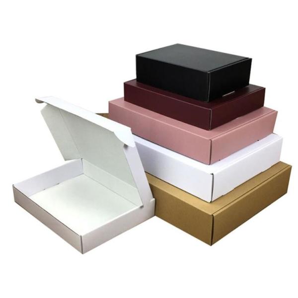 128g Thickness 2.5mm Custom Delivery Box , 2000GSM Apparel Shipping Boxes T