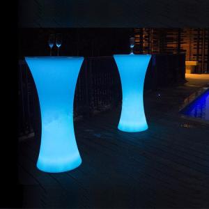 Wholesale party events illuminated portable cocktail table from china suppliers