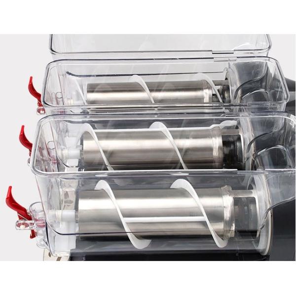 Stainless Steel Commercial Margarita Machine Milk Shake Inner Outer Freezing Cylinder