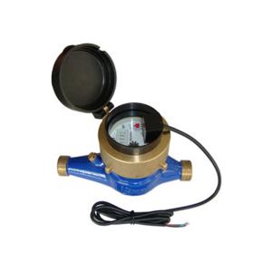 China Peller Type Dry Dial Water Meterim With Thread / Flange Port Connect , DN15 - DN50 Port Size on sale