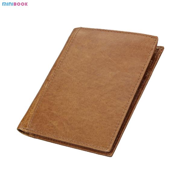 Vintage Style Rfid Blocking Genuine Leather Purses For Multi-Functional Money Purses