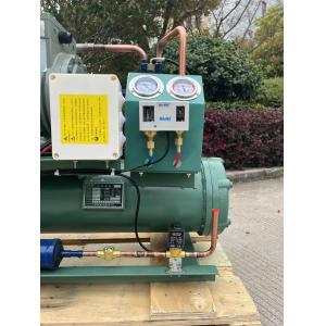 5HP Water Cooled Condensing Unit with Shell and Tube Seawater Condenser for Cold