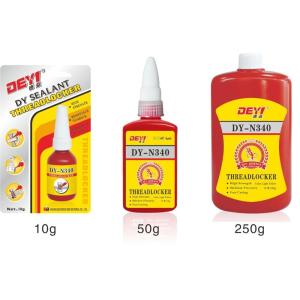 Anti Rust Red Threadlocker Anaerobic Adhesive For Threadlocking