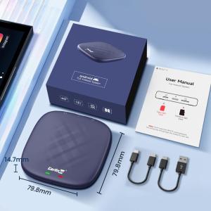 Wholesale Android 13 Carplay Android Auto Ai Box Wireless Adapter 64GB GPS Car Accessories from china suppliers