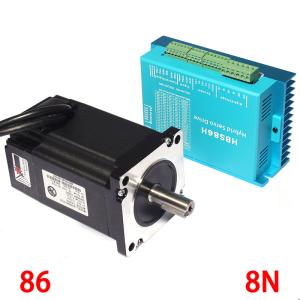8N.m Nema 34 1.8 Degree 3 Phase Hybrid Closed Loop Stepper Servo Motor Driver
