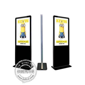 55 Inch Touch Screen Wifi Digital Signage IPhone Style Android 7.1 Advertising
