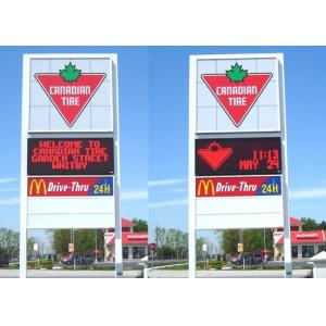 Double Side High Brightness Advertising Screen Display 7000nits Epistar Led Chip