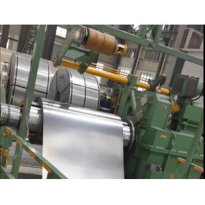 Galvanized Steel Metal Coil Slitting Machine / Sheet Metal Slitter Machine