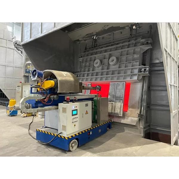 Moveable Refining And Degassing Machine For Molten Aluminum