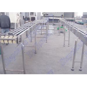 Designed Conveyor Systems / Modular Belt Conveyor Systems For Bottled Water