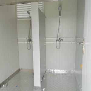 Sustainable Residences Foldable Prefabricated Portable Container Toilet with