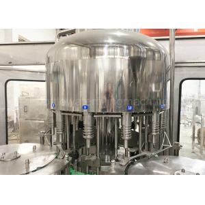 4.03KW Juice Bottling Equipment , Pulp Mango Juice Bottle Filling Packaging