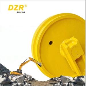 Yellow or Black 40SiMnTi/40Mn2 High Strength Durable Bulldozer Parts Front Idler