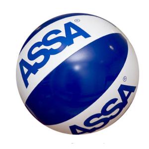 Recycled Custom Inflatable PVC Beach Ball Antiburst Odorless