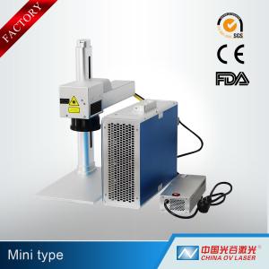Mini Type Portable Fiber Laser Marking Machine 10W 20W 30W 50W with FDA
