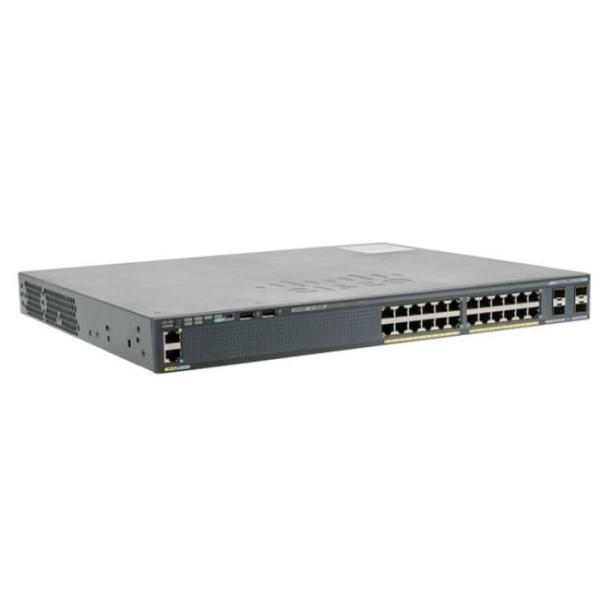 Quality 24 POE Port Gigabit Lan Switch Cisco Catalyst 2960X WS-C2960X-24PD-L for sale
