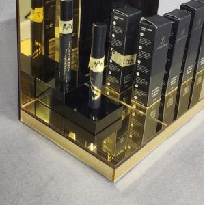 Clear Makeup Display Case Black Stand Rack Counter Acrylic Cosmetics Display