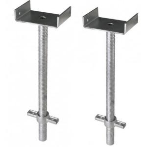 Wholesale Adjustable Base Jack Scaffolding for Disc System and Support System from china suppliers