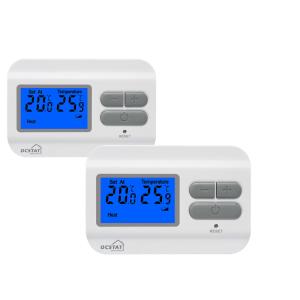 Riseem Underfloor Heating Digital Room Thermostat Weekly Programmable With LCD
