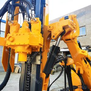 70Kw Yuchai Engine Crawler Mounted DTH Rock Blasting Drilling Machine