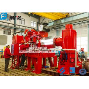 UL / FM 750 GPM Vertical Turbine Fire Pump Diesel Engine Driven