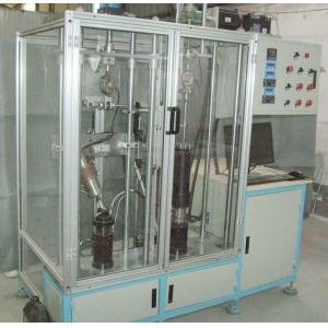 Automatic friction and blow - off testing machine for testing PTFE banding